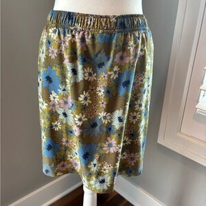 Toad&Co Blue and Green Sun-kissed Weekend Skort